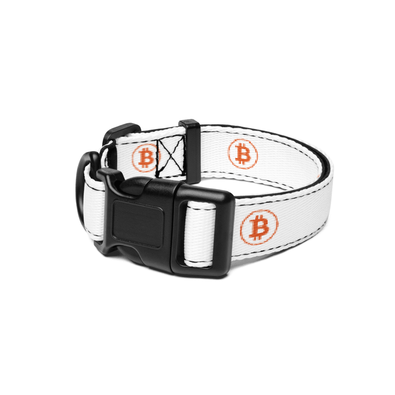 BTC Circle Logo Pet collar