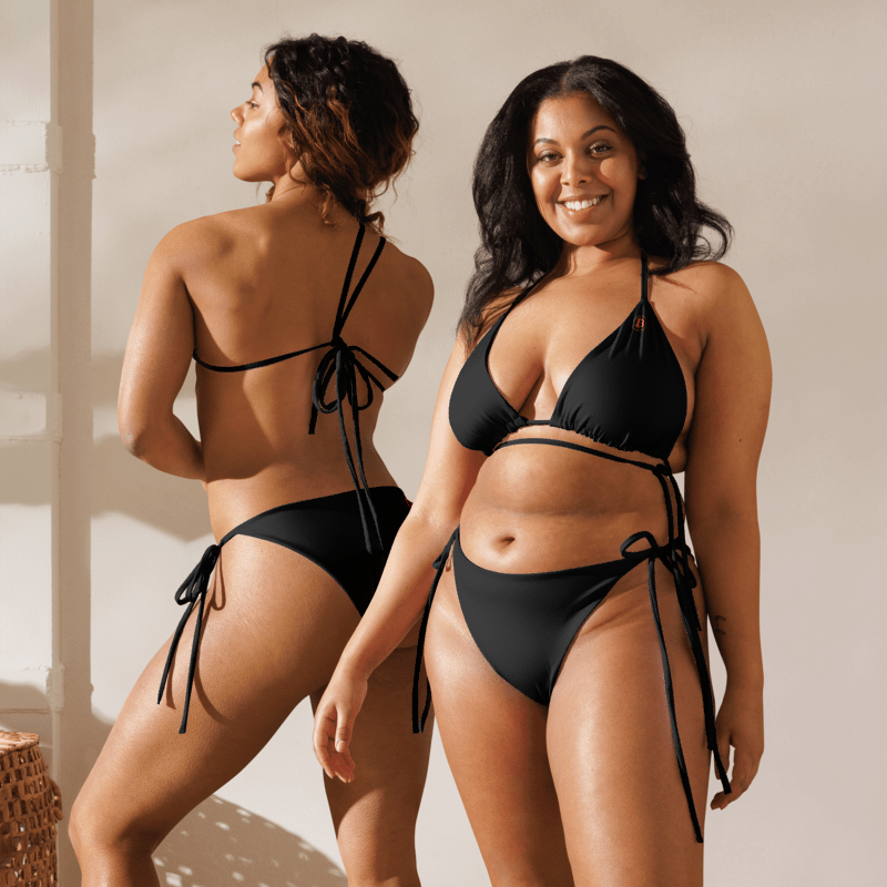 BTC Circle Logo String Bikini (Black)