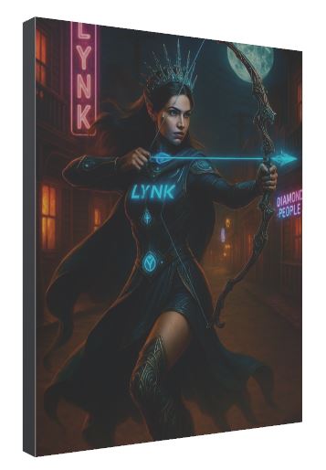 LYNK TOWN MOUNTED PRINT