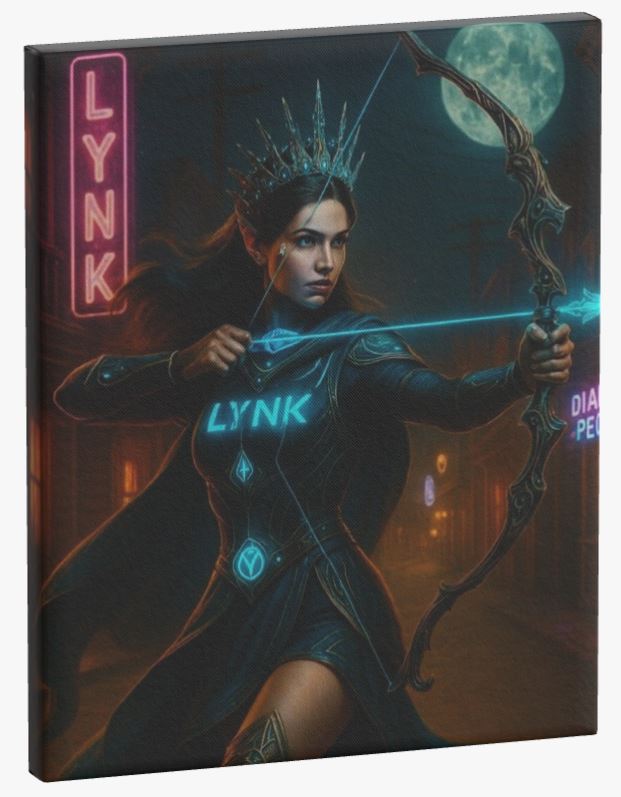 LYNK TOWN 16'X20" CANVAS PRINT