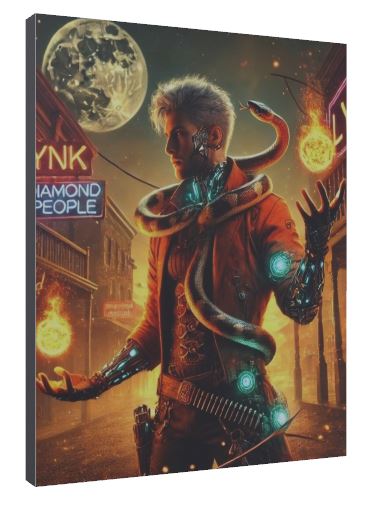 LYNK TOWN MOUNTED PRINT