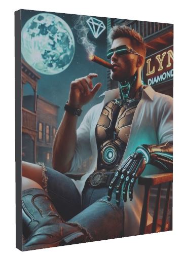 LYNK TOWN MOUNTED PRINT