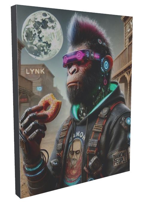 LYNK TOWN MOUNTED PRINT