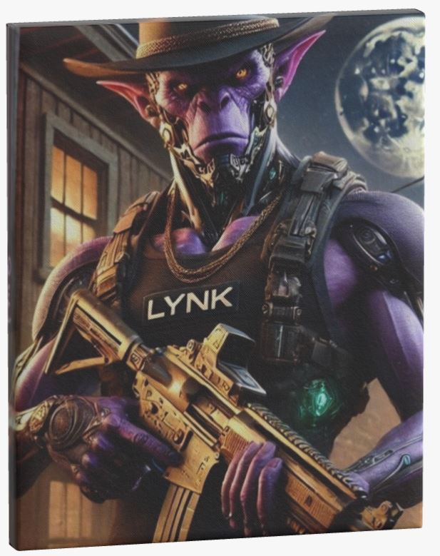 LYNK TOWN 16'X20" CANVAS PRINT