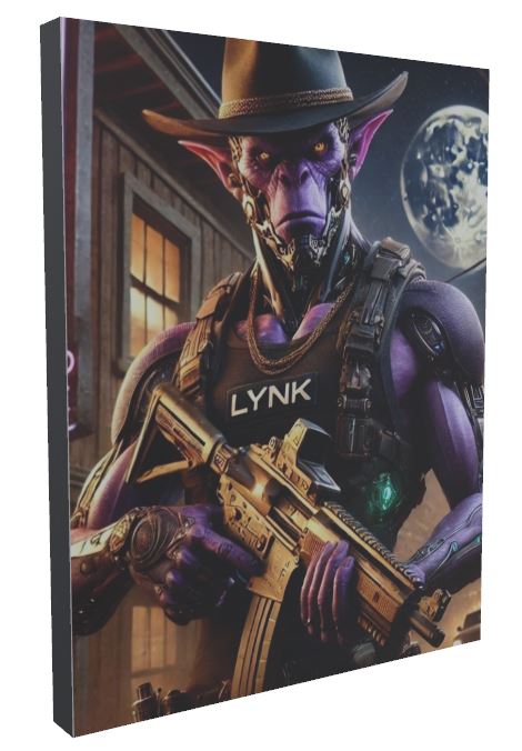 LYNK TOWN MOUNTED PRINT