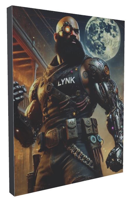 LYNK TOWN MOUNTED PRINT