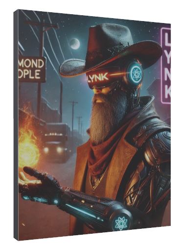 LYNK TOWN MOUNTED PRINT