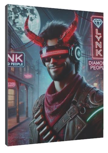 LYNK TOWN MOUNTED PRINT