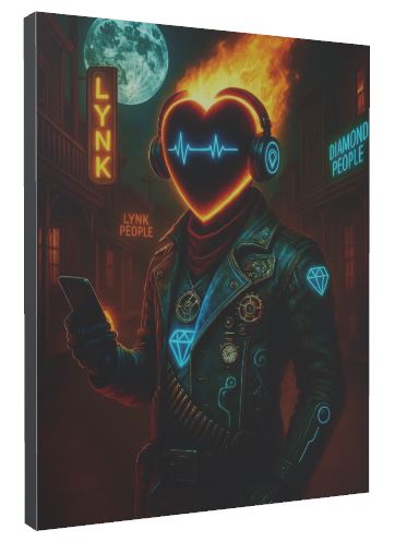LYNK TOWN MOUNTED PRINT