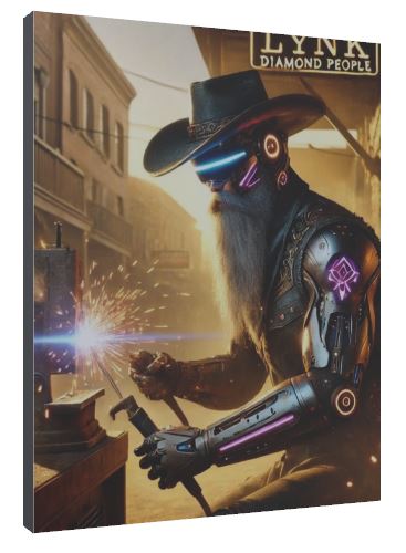 LYNK TOWN MOUNTED PRINT